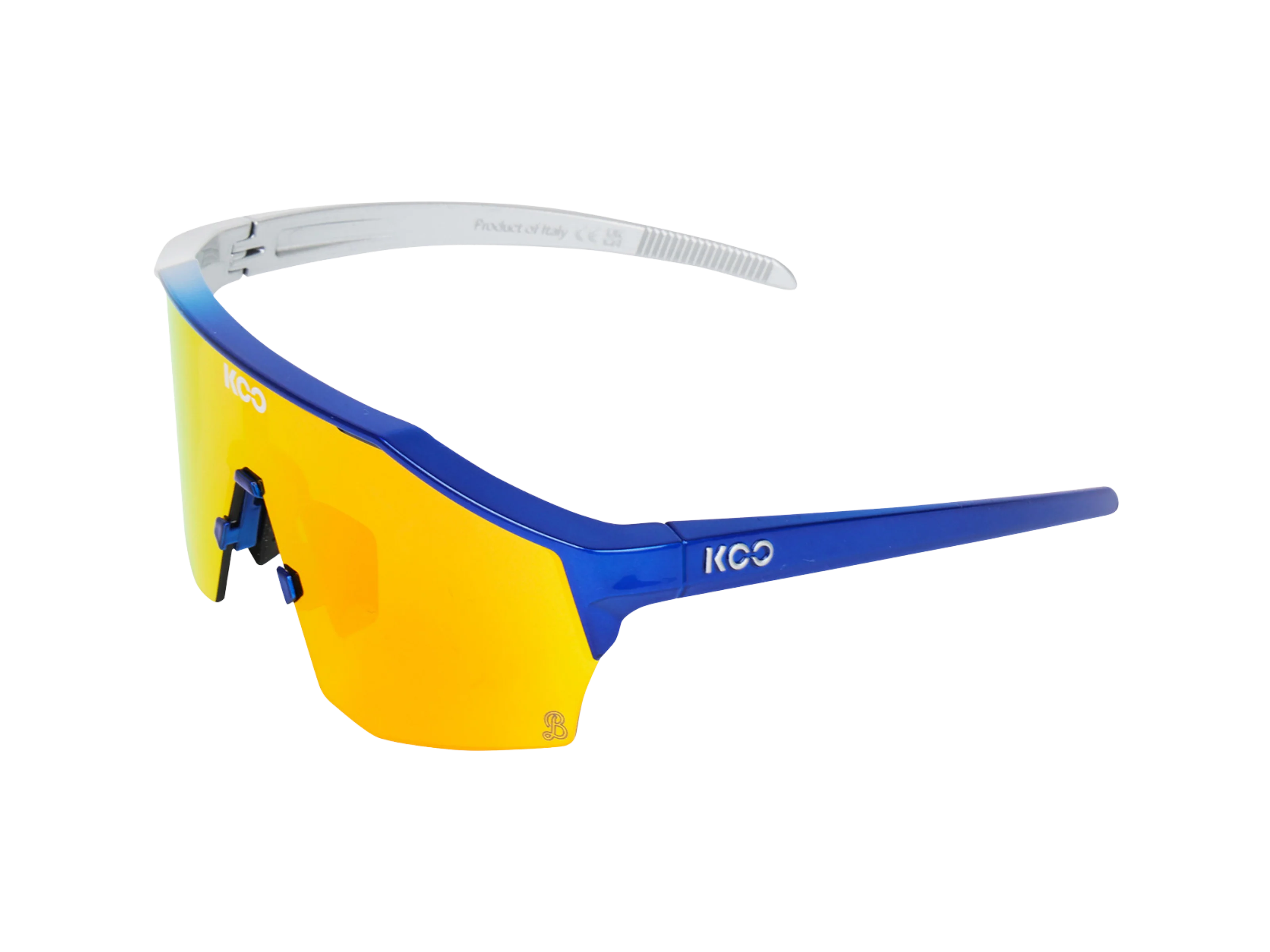 Koo Alibi Redbull Bora Blue Silver w/ Mirror Lens