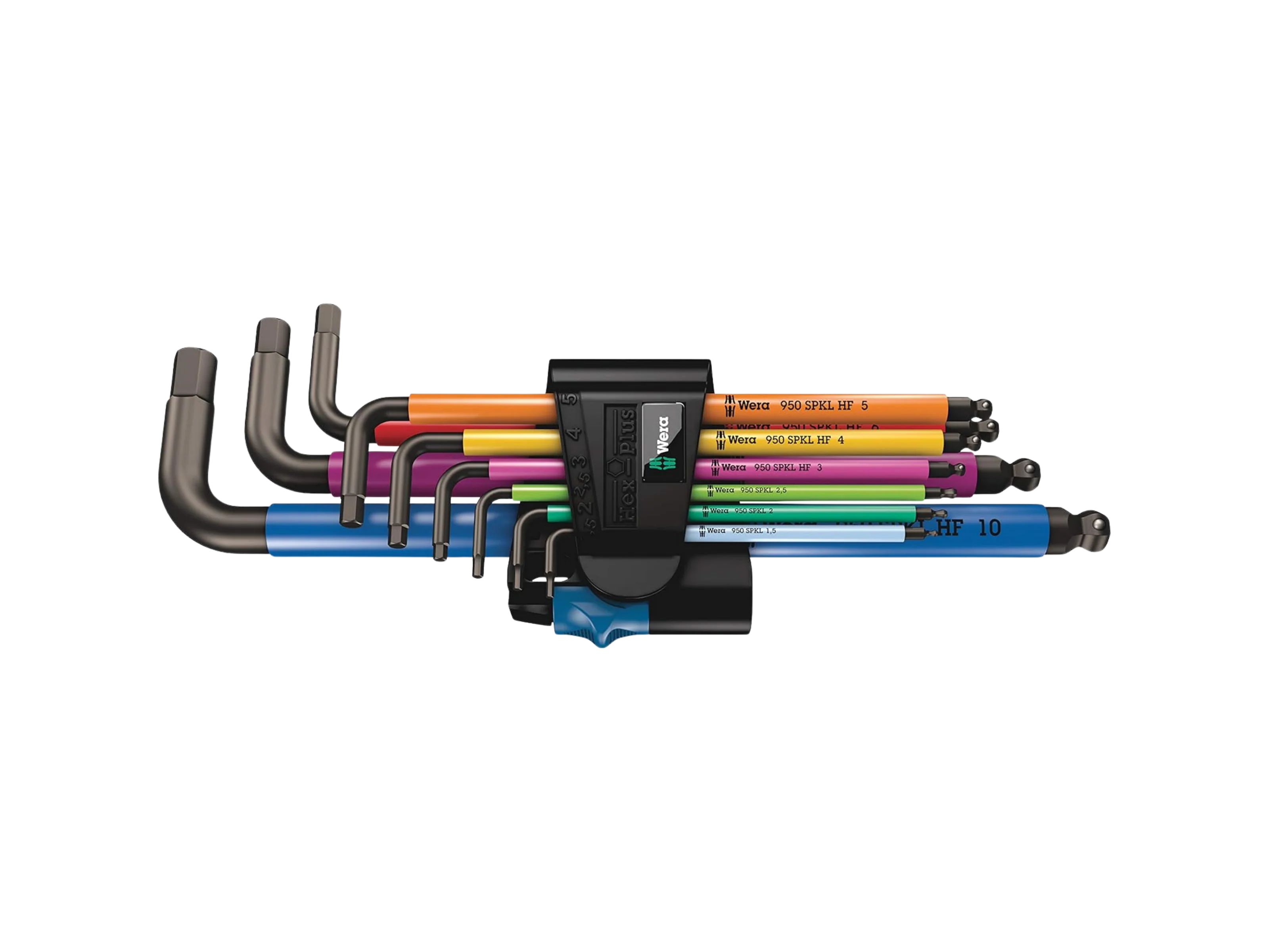 Wera 950/9 Hex-Plus Multicolour 1 L-Key Set Metric
